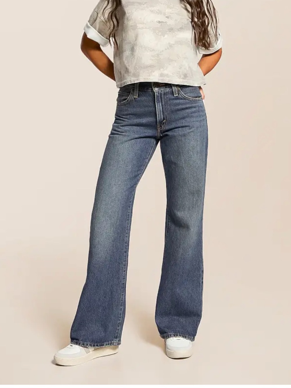 Levi’s 94 Baggy Bootcut Women’s Jeans in Paradise Found Size 23x29